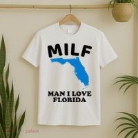 Milf Man I Love Florida Funny Miami United States Tampa T-Shirt thumb 2