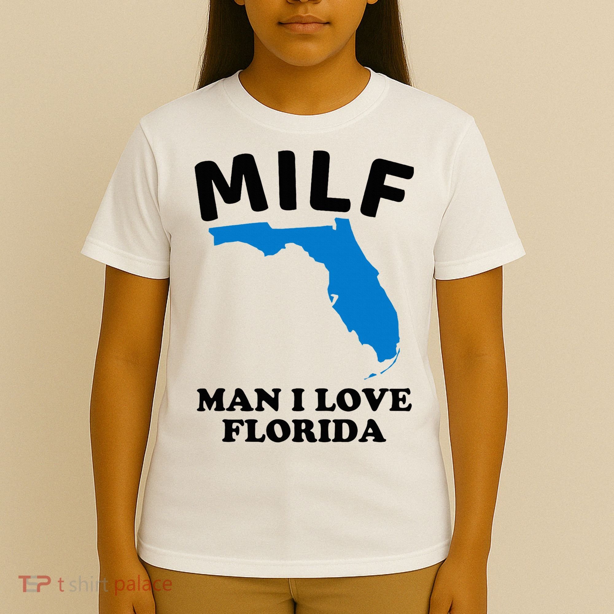 Milf Man I Love Florida Funny Miami United States Tampa T-Shirt