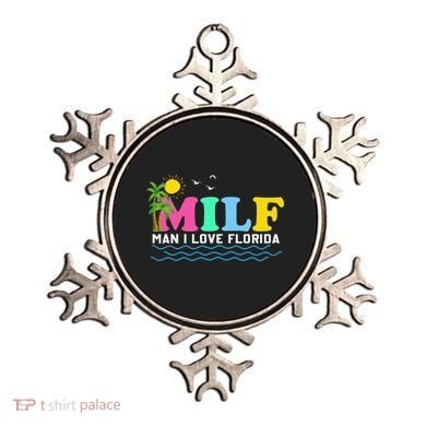 MILF Man I Love Florida Beach Summer Vacation Palm Tree Ornament