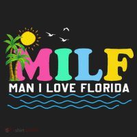 MILF Man I Love Florida Beach Summer Vacation Palm Tree Hat thumb 2