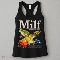 Milf Man I Love Frogs Adult Humor Saying Women's Tank Top thumb 3