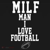 MILF Man I Love Football Funny Women's Hoodie thumb 2