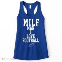 MILF Man I Love Football Funny Women's Tank Top thumb 0