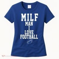 MILF Man I Love Football Funny Women's T-Shirt thumb 0