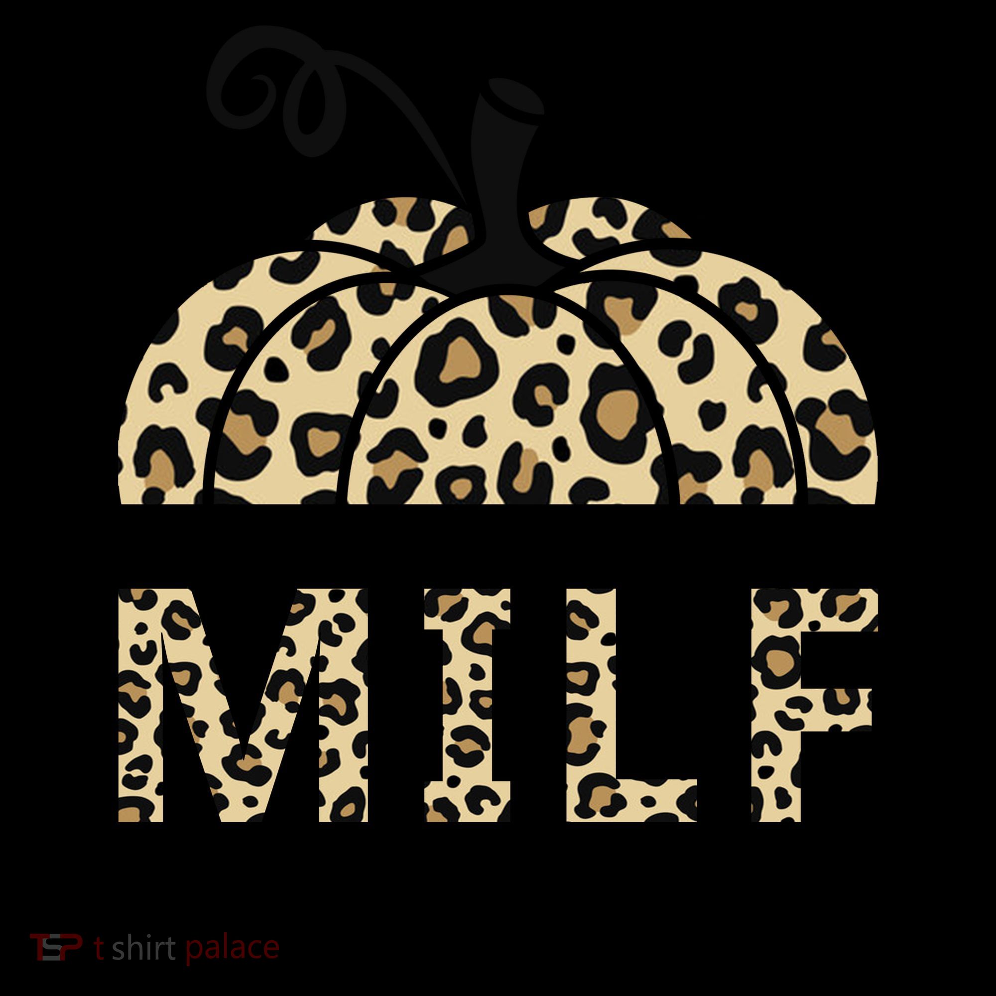 MILF Man I Love Fall Leopard Pumpkin Funny Coffee Mug