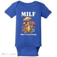 Milf Man I Love Fungi Funny Baby Bodysuit thumb 0