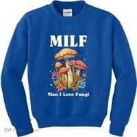 Milf Man I Love Fungi Funny Kids Sweatshirt thumb 0