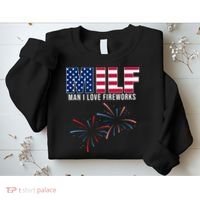 MILF Man I Love Fireworks Funny 4th Of July Sweatshirt thumb 2