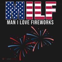 MILF Man I Love Fireworks Funny 4th Of July Women's Tank Top thumb 5