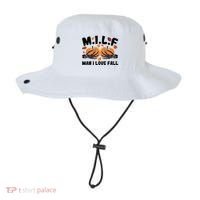 Milf Man I Love Fall Skeleton Pumpkin Hand Boob Bucket Hat thumb 0