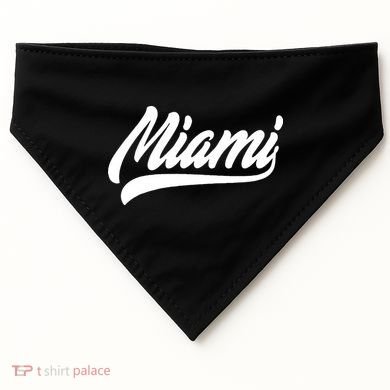 Miami USA-Made Doggie Bandana