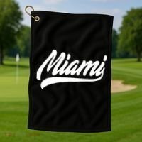 Miami Golf Towel thumb 1