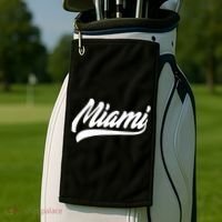 Miami Golf Towel thumb 2