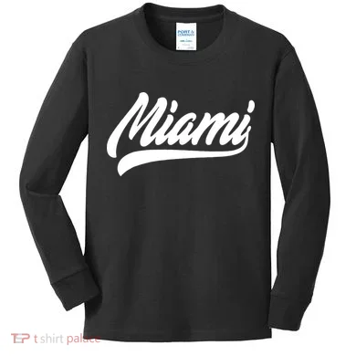 Miami Kids Long Sleeve Shirt
