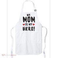 My Mom Is My Hero Apron thumb 0