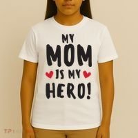 My Mom Is My Hero T-Shirt thumb 4
