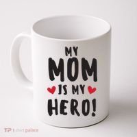 My Mom Is My Hero Coffee Mug thumb 0