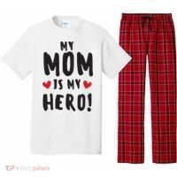 My Mom Is My Hero Pajama Set thumb 0