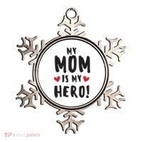 My Mom Is My Hero Ornament thumb 0