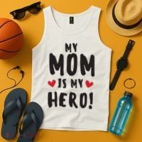 My Mom Is My Hero Tank Top thumb 4