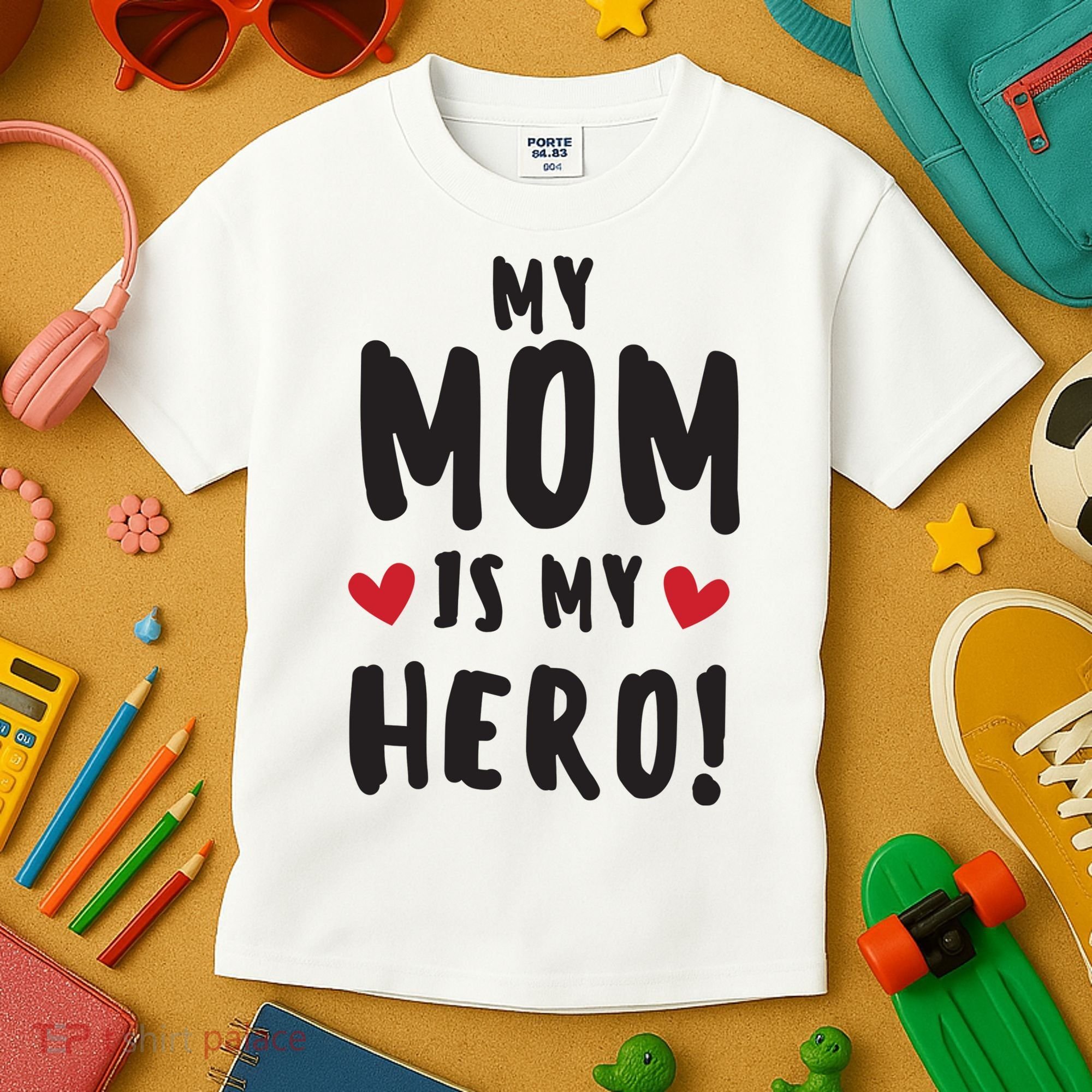 My Mom Is My Hero Kids T-Shirt