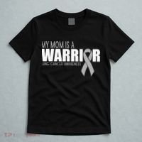 My Mom Is A Warrior Lung Cancer Awareness T-Shirt thumb 5