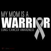 My Mom Is A Warrior Lung Cancer Awareness Mousepad thumb 1