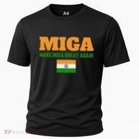 Miga Make India Great Again Maga Cooling Performance Crew T-Shirt thumb 0