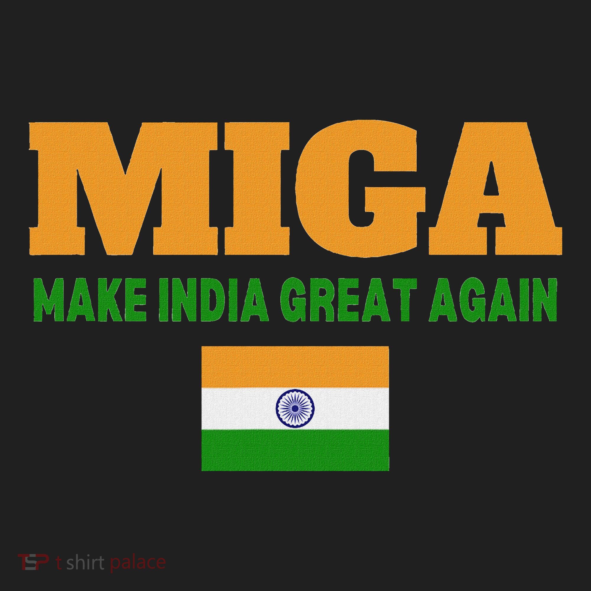 Miga Make India Great Again Maga Hat