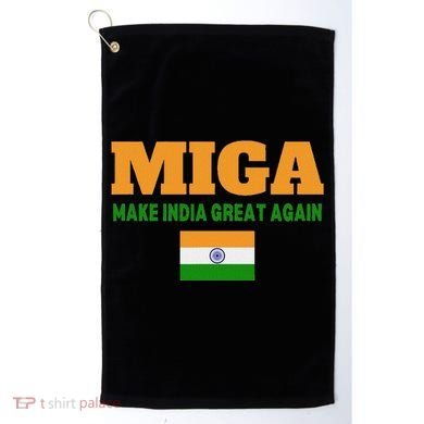 Miga Make India Great Again Maga Golf Towel