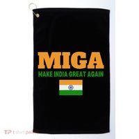 Miga Make India Great Again Maga Golf Towel thumb 0