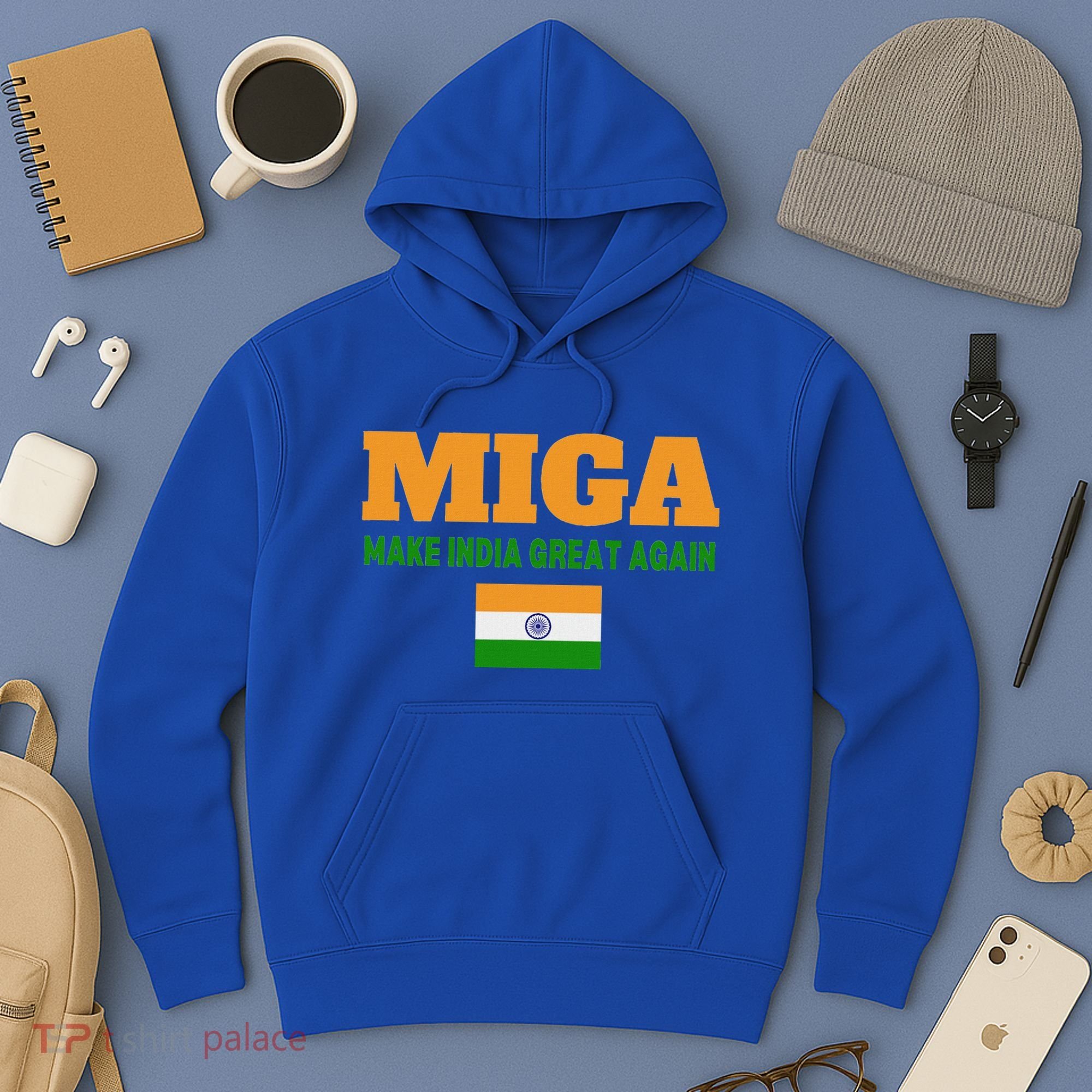 Miga Make India Great Again Maga Hoodie