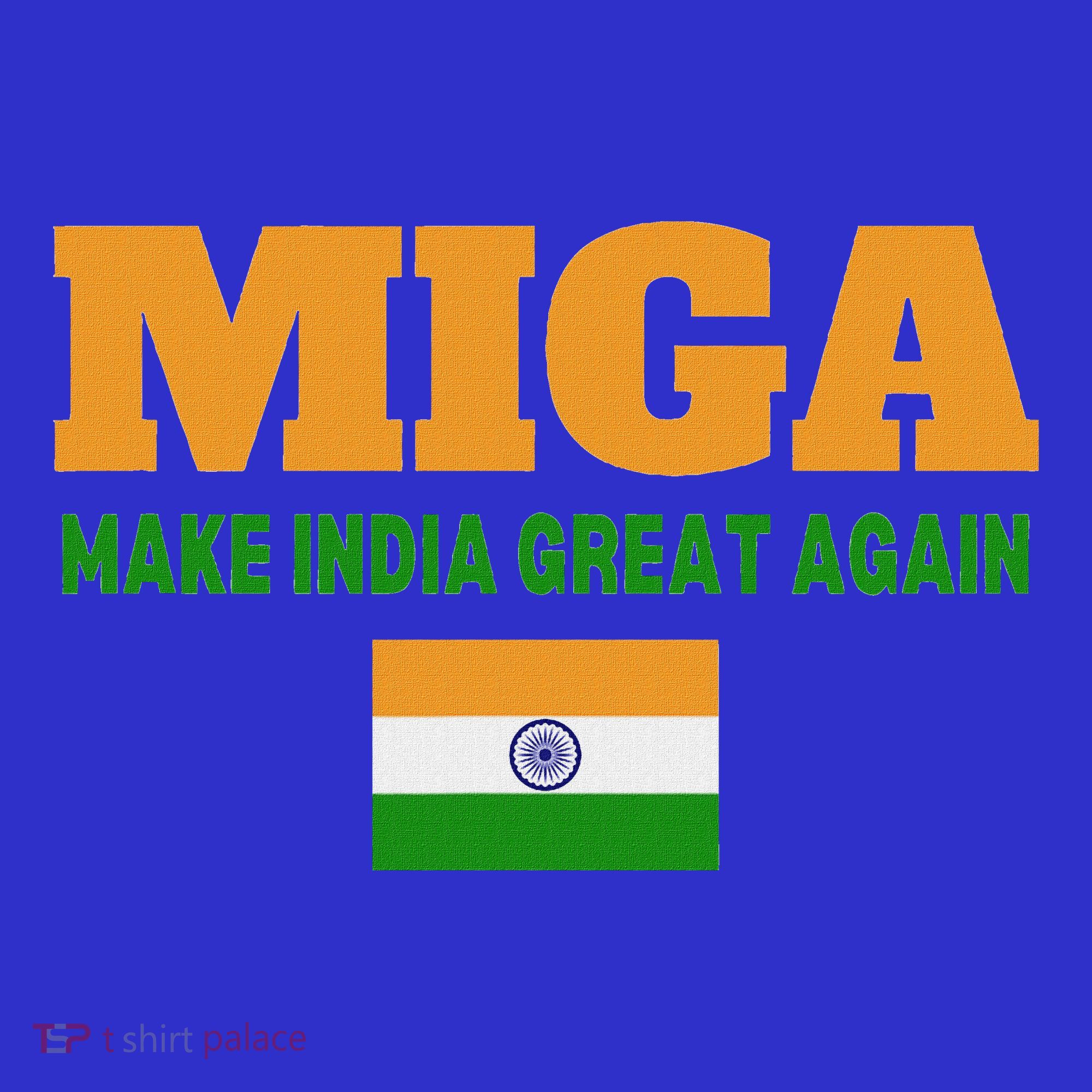Miga Make India Great Again Maga T-Shirt