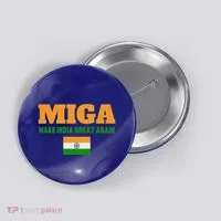 Miga Make India Great Again Maga Button thumb 0