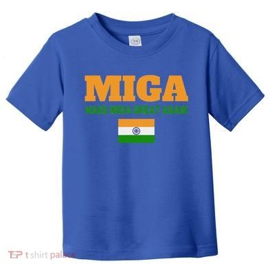 Miga Make India Great Again Maga Toddler T-Shirt