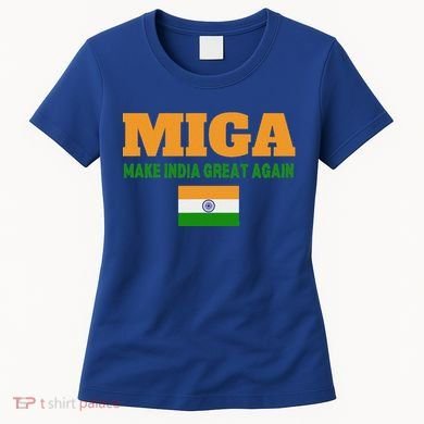 Miga Make India Great Again Maga Women's T-Shirt