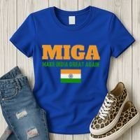 Miga Make India Great Again Maga Women's T-Shirt thumb 3