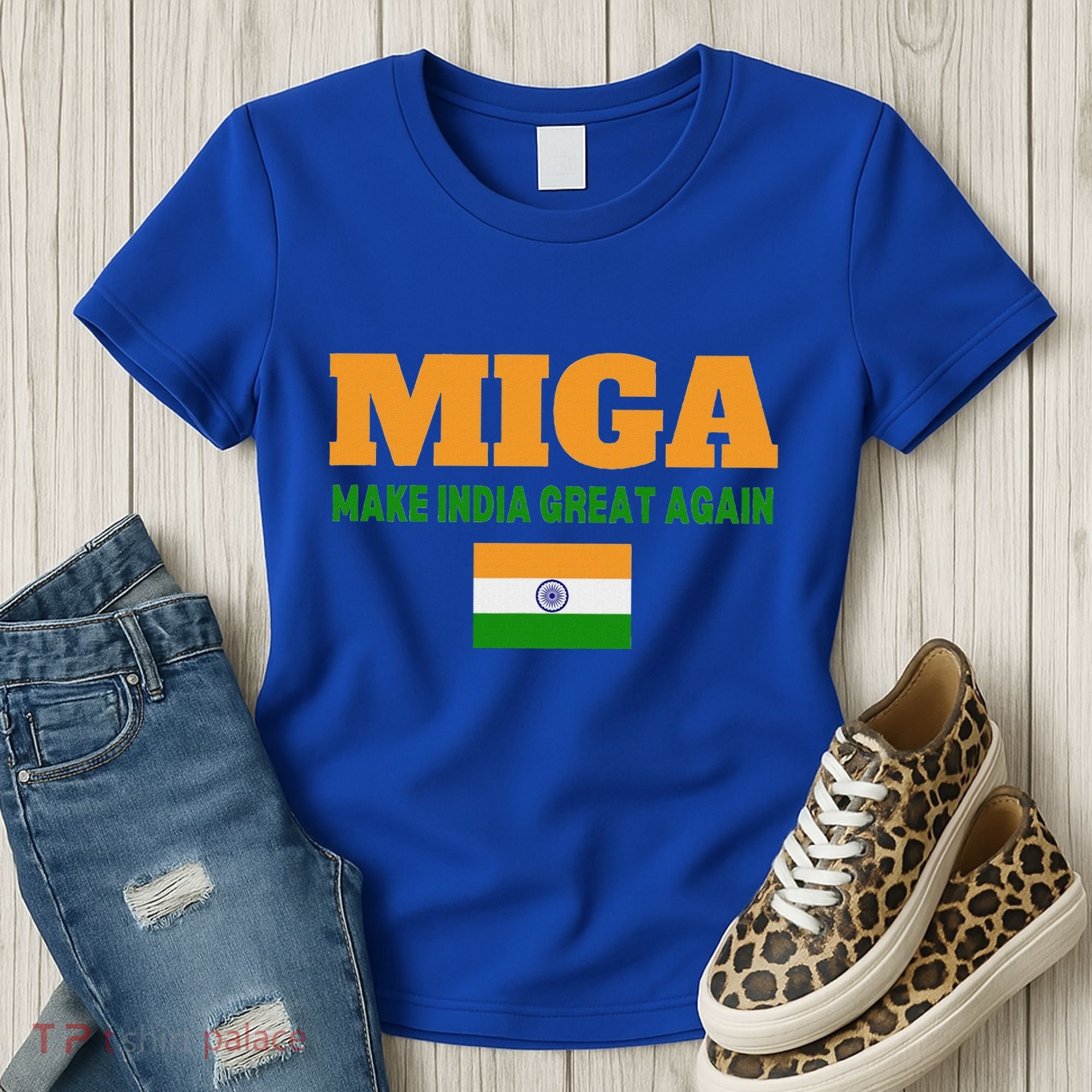 Miga Make India Great Again Maga Women's T-Shirt