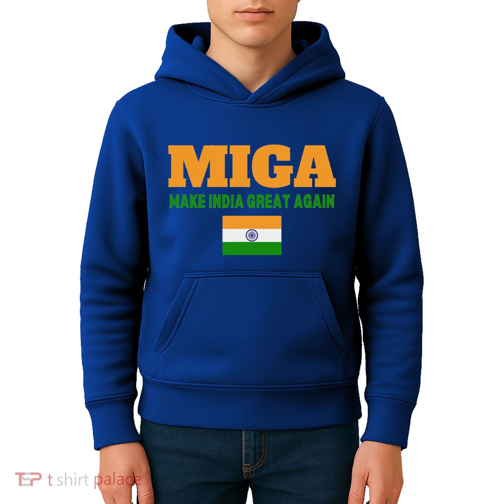 Miga Make India Great Again Maga Kids Hoodie