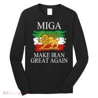 MIGA Make Iran Great Again Long Sleeve Shirt thumb 0
