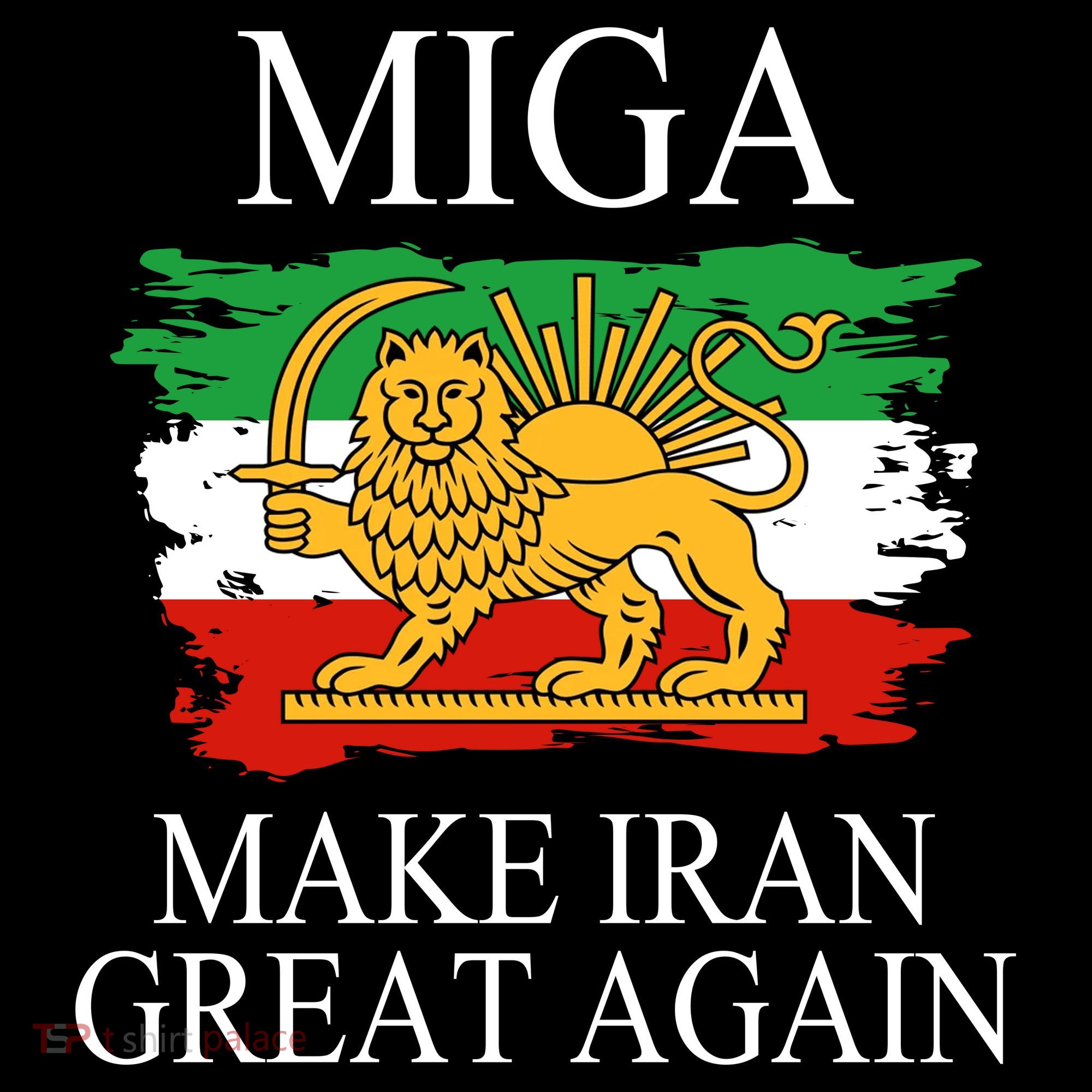 MIGA Make Iran Great Again Bucket Hat