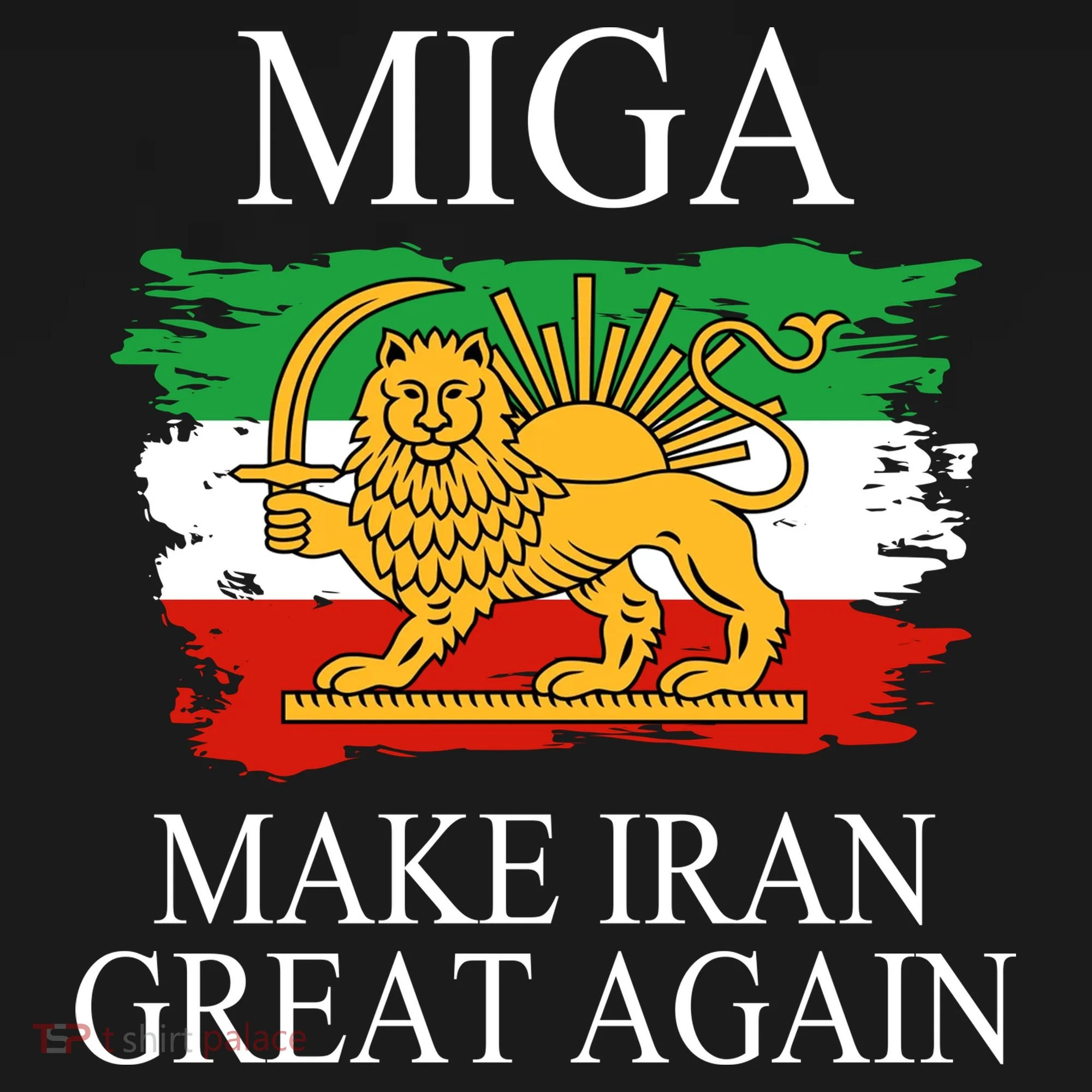 MIGA Make Iran Great Again Toddler Hoodie