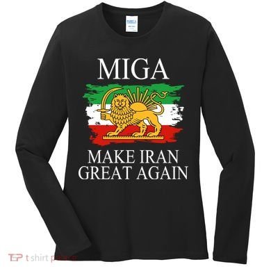 MIGA Make Iran Great Again Women's Long Sleeve Shirt