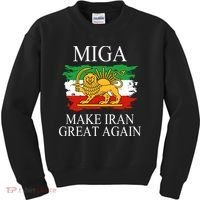 MIGA Make Iran Great Again Kids Sweatshirt thumb 0