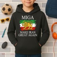 MIGA Make Iran Great Again Kids Hoodie thumb 2