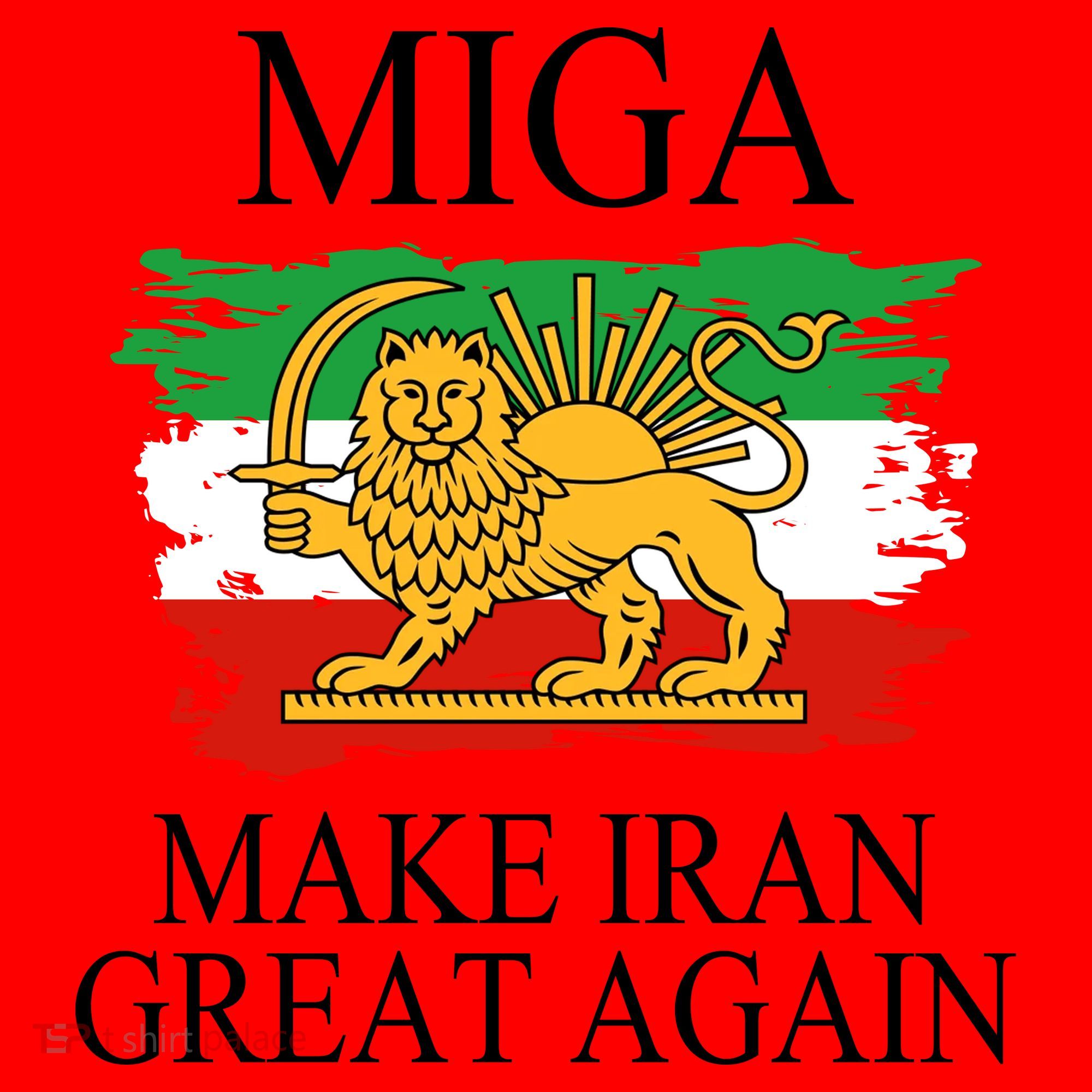 MIGA Make Iran Great Again Santa Hat