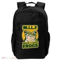 MILF Man I Love Frogs Funny Backpack thumb 0