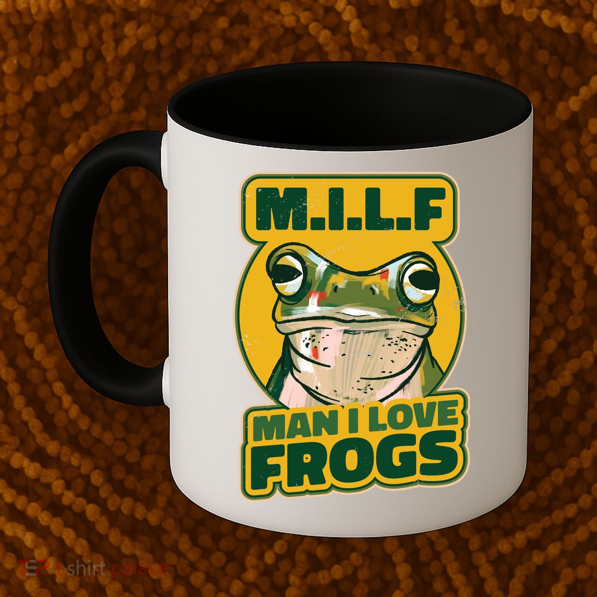 MILF Man I Love Frogs Funny Coffee Mug