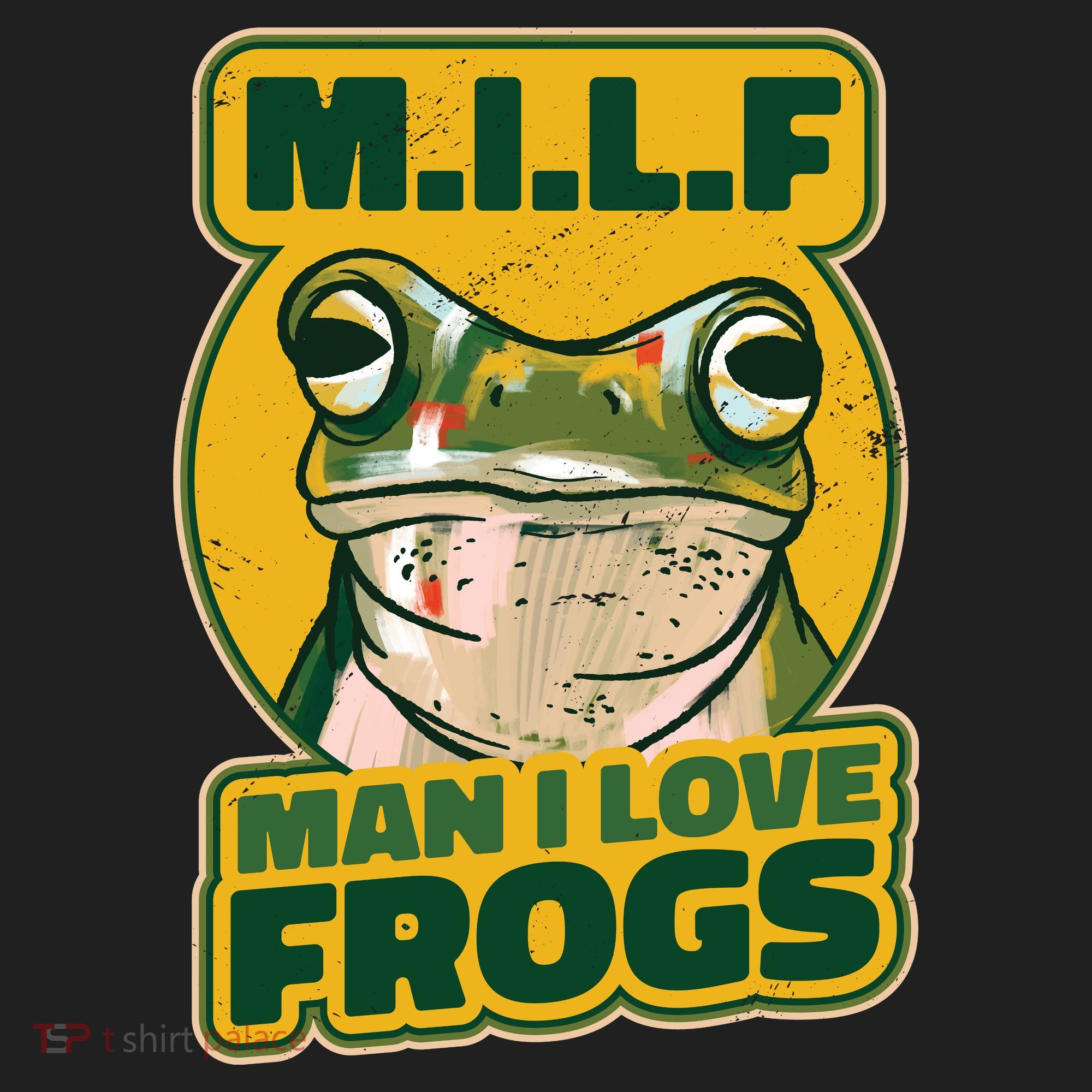 MILF Man I Love Frogs Funny Beanie