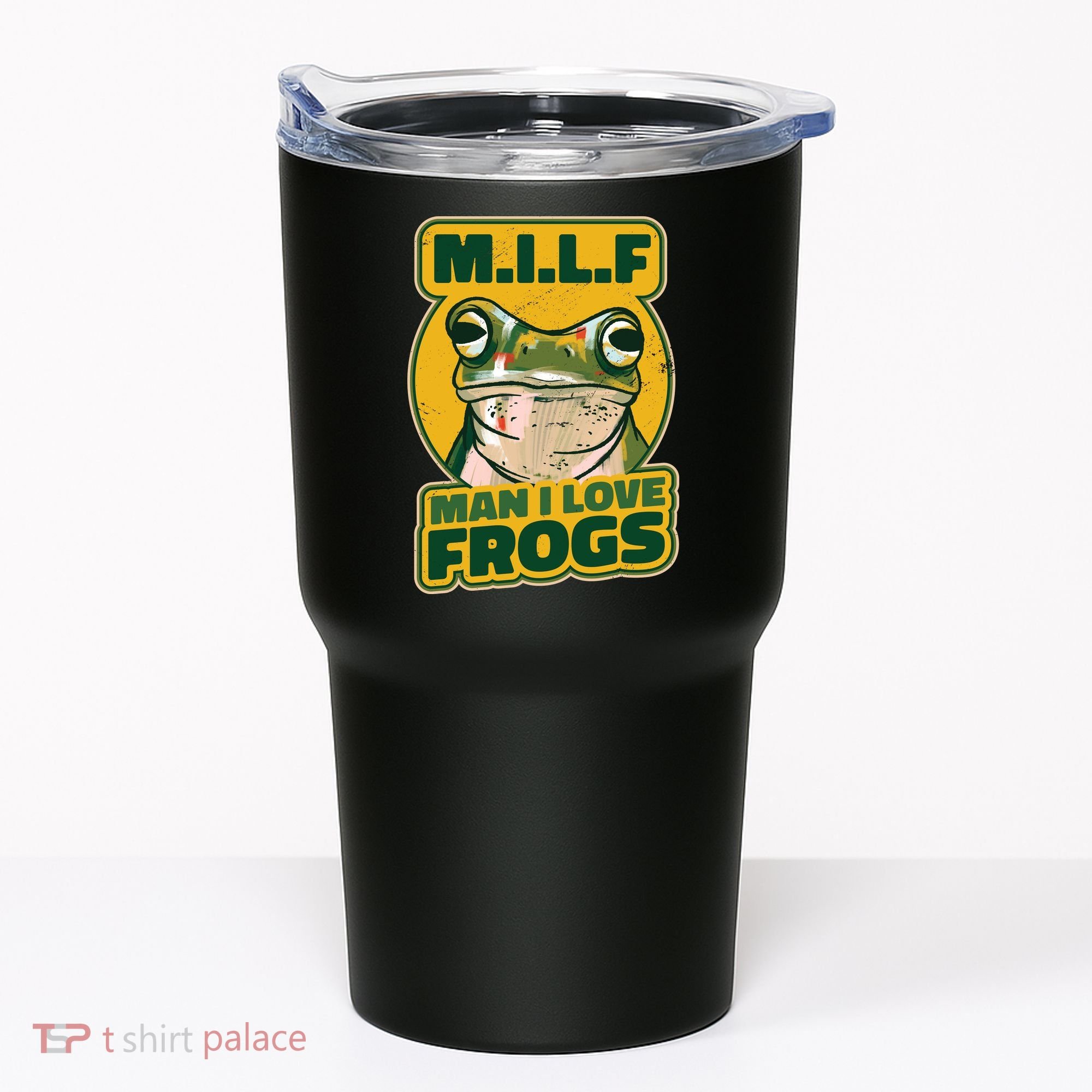 MILF Man I Love Frogs Funny Tumbler